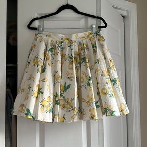 Beautiful lemon skirt h&m size 10